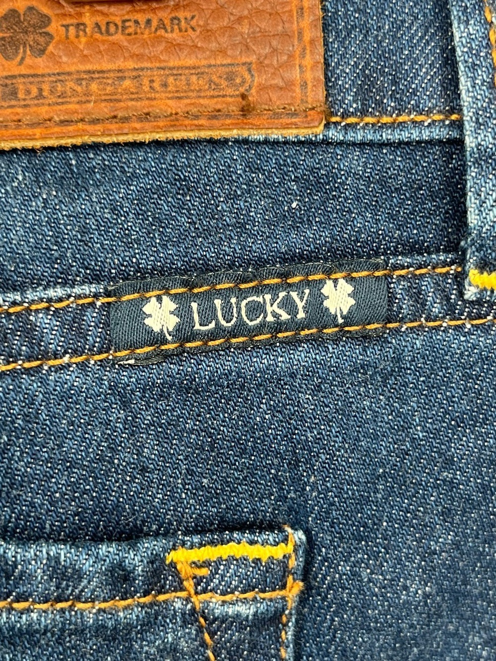 Lucky Brand Sofia Dark Blue Boot Cut Jeans sz 12/31 reg. NWT - Picture 10 of 14